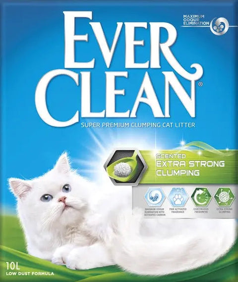 Kattegrus Extra Strong Scented klumpende 10 l