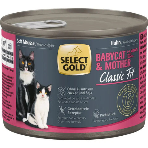 Babycat & Mother Mousse, dåse kylling 200 g