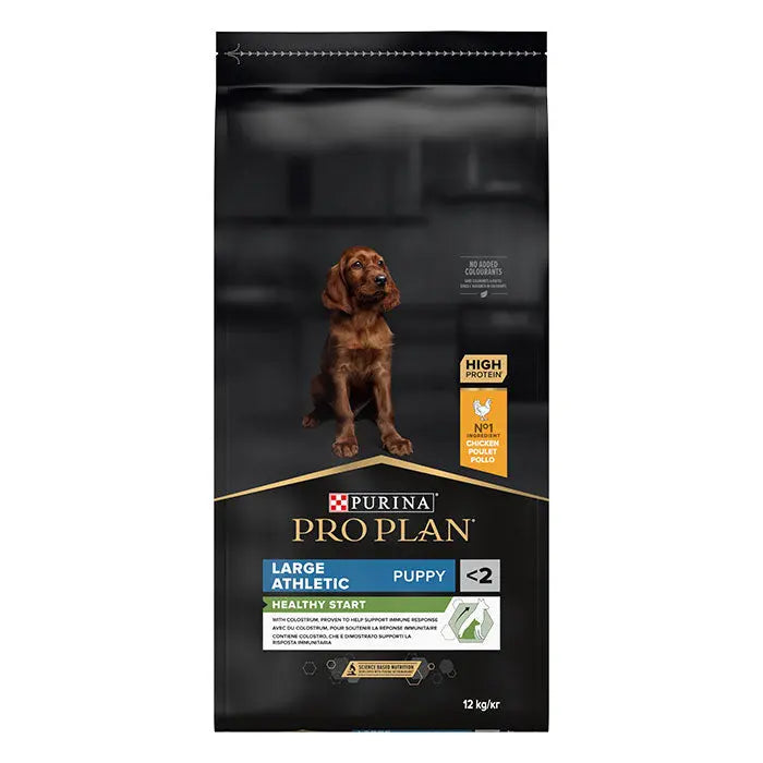 Puppy large athletic Healty Start kylling 12 kg
