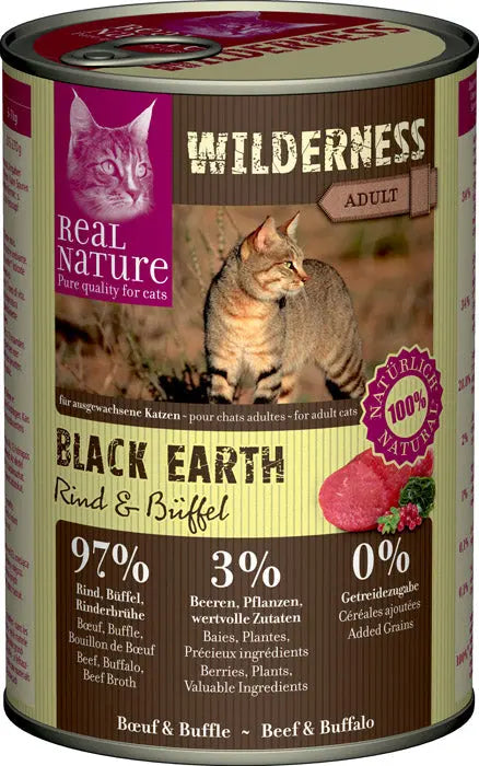 Adult Wild. Black Earth, dåse okse & bøffel 400 g
