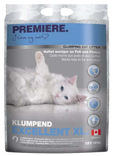 Kattegrus Excellent XL klumpende 12 kg / 12 l