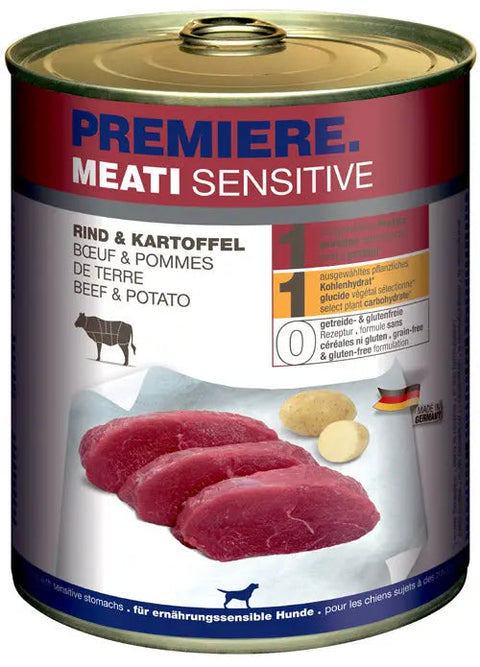 Adult Meati Sensitive, dåse okse & kartoffel 800 g