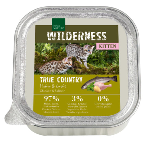 Kitten Wild. True Country, alu kylling & laks 100 g