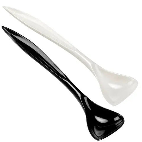 Melamin ske 23 cm sort eller hvid
