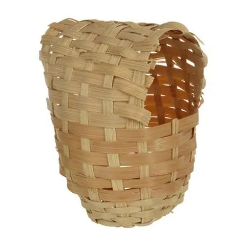 Fuglerede i bambus 12x13x6 cm