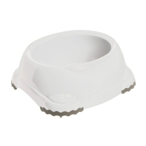 Plast mad & vandskål  Hvid
