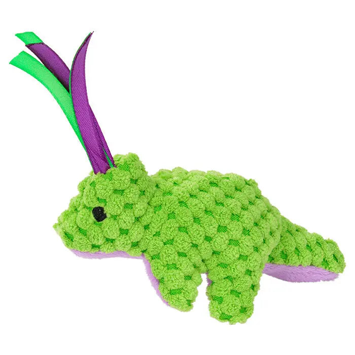 Dino m/fjeder 13 cm ass farve