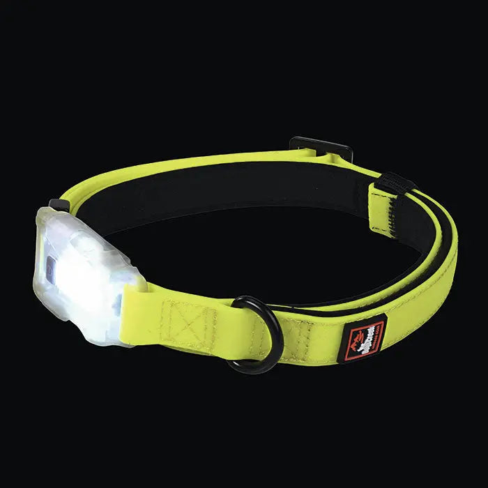 USB lyshalsbånd  Polar Light L ca 300 m synlighed gul