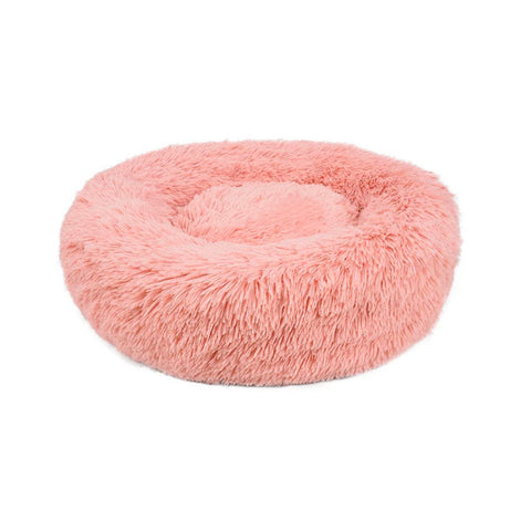 Hundeseng Fluffy M Ø76,5 cm rosa