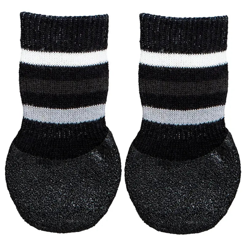 Hundesokker Non-slip M-L 2 stk/pk sort