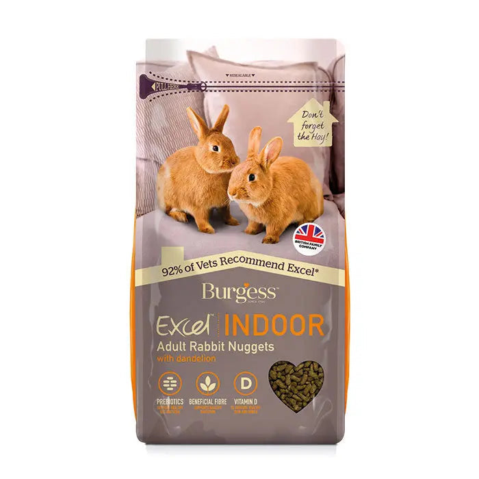 Burgess Excel Kanin Indoor Adult 10 Kg