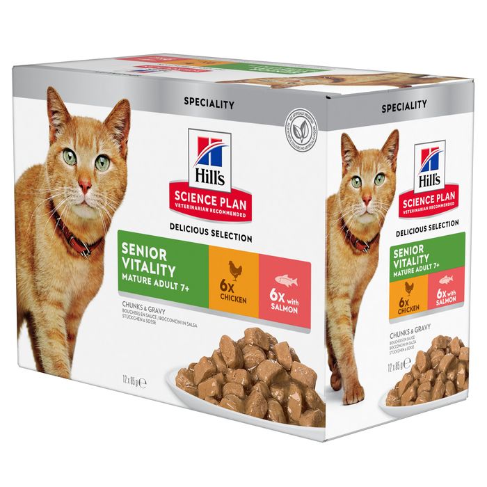 Senior Vitality Adult 7+Kylling 12x85g
