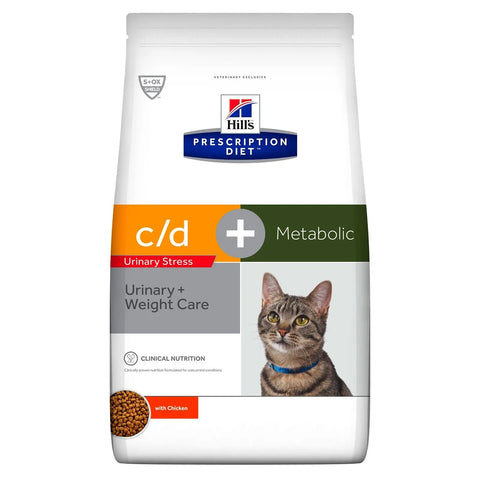 Diætetisk fuldfoder stress + Metabolic c/d 8 kg