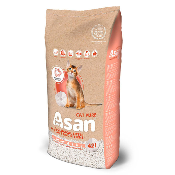Øko. bundstrøelse Cat Pure 42 l