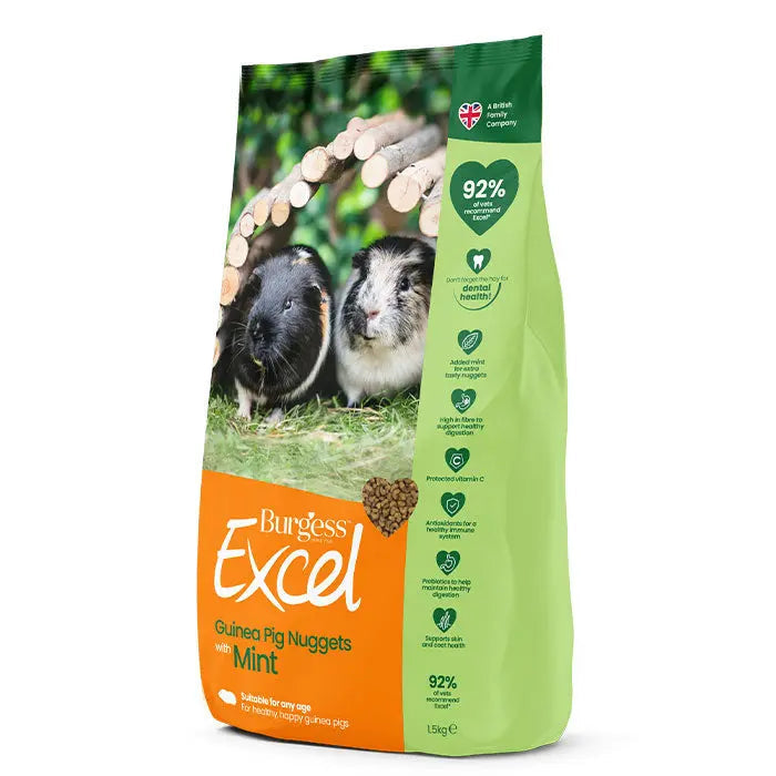 Excel marsvin mint 1,5 kg