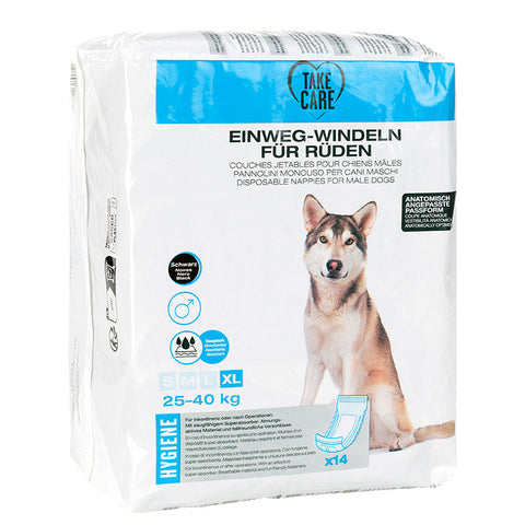 Engangsbleer hanhundeXL 14 stk