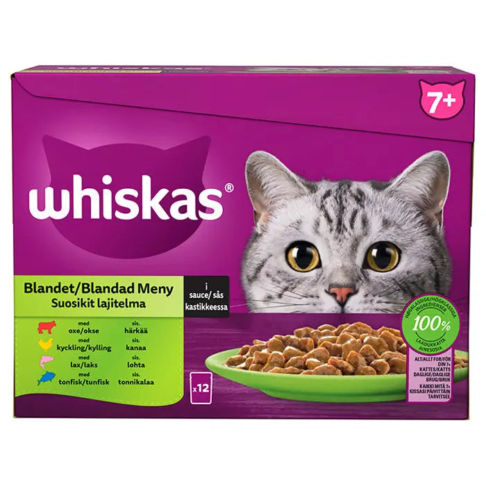 Senior Sovs, menuboks pouch mix menu 12x85g