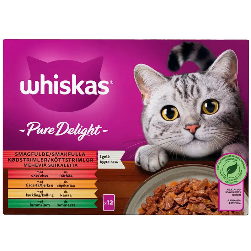 Adult Gelé, menuboks Pure Del. klassisk menu 12x85 g